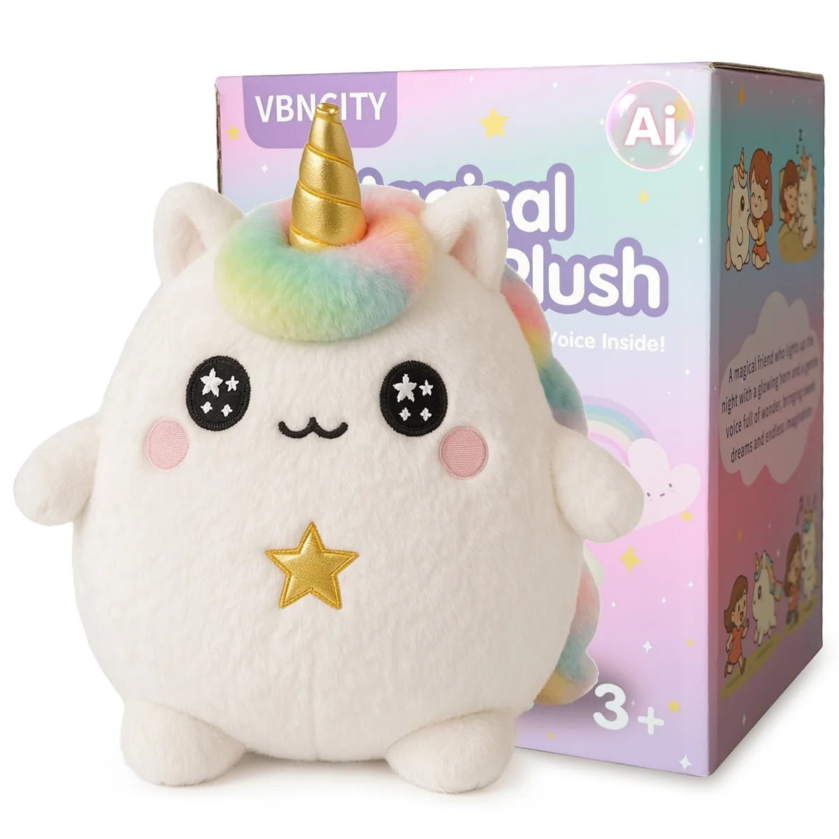 Lumi – The Magical AI Unicorn Plush Toy
