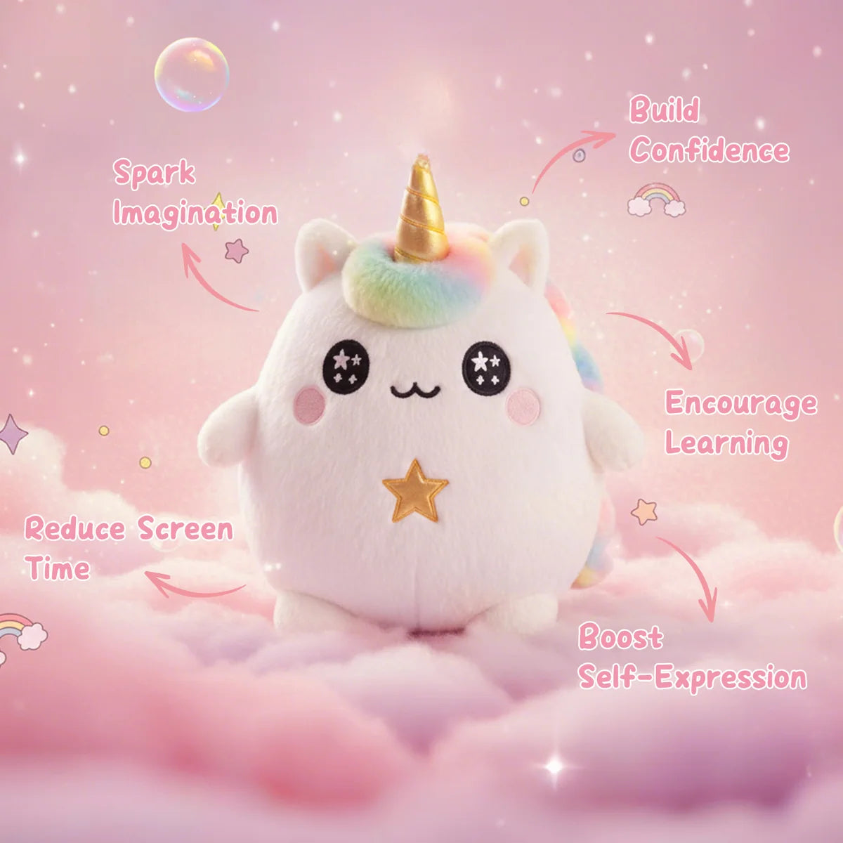 Lumi – The Magical AI Unicorn Plush Toy