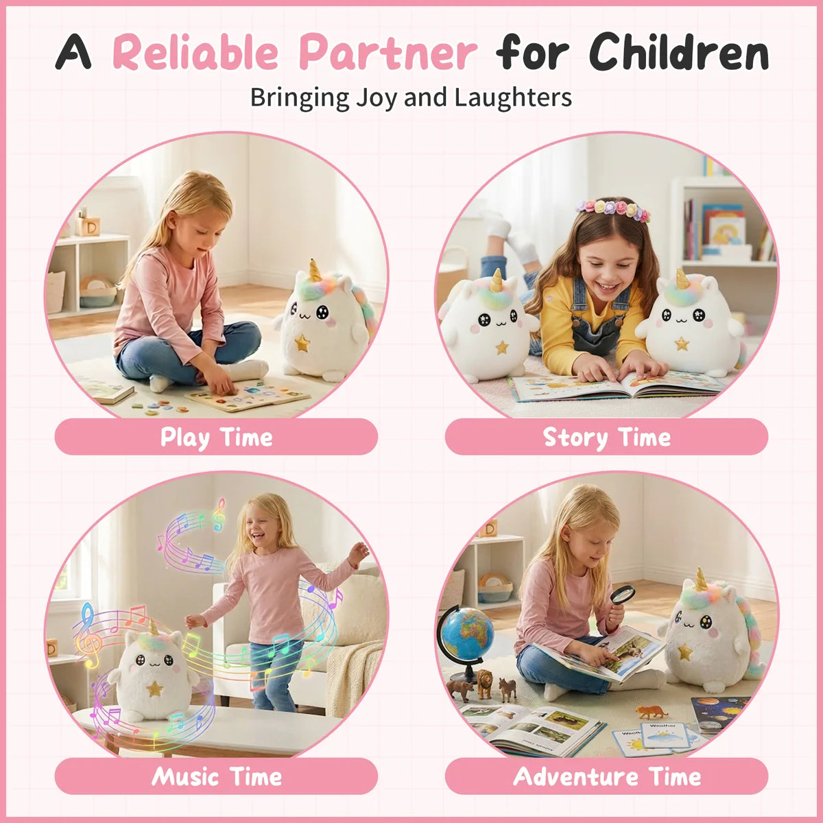 Lumi – The Magical AI Unicorn Plush Toy