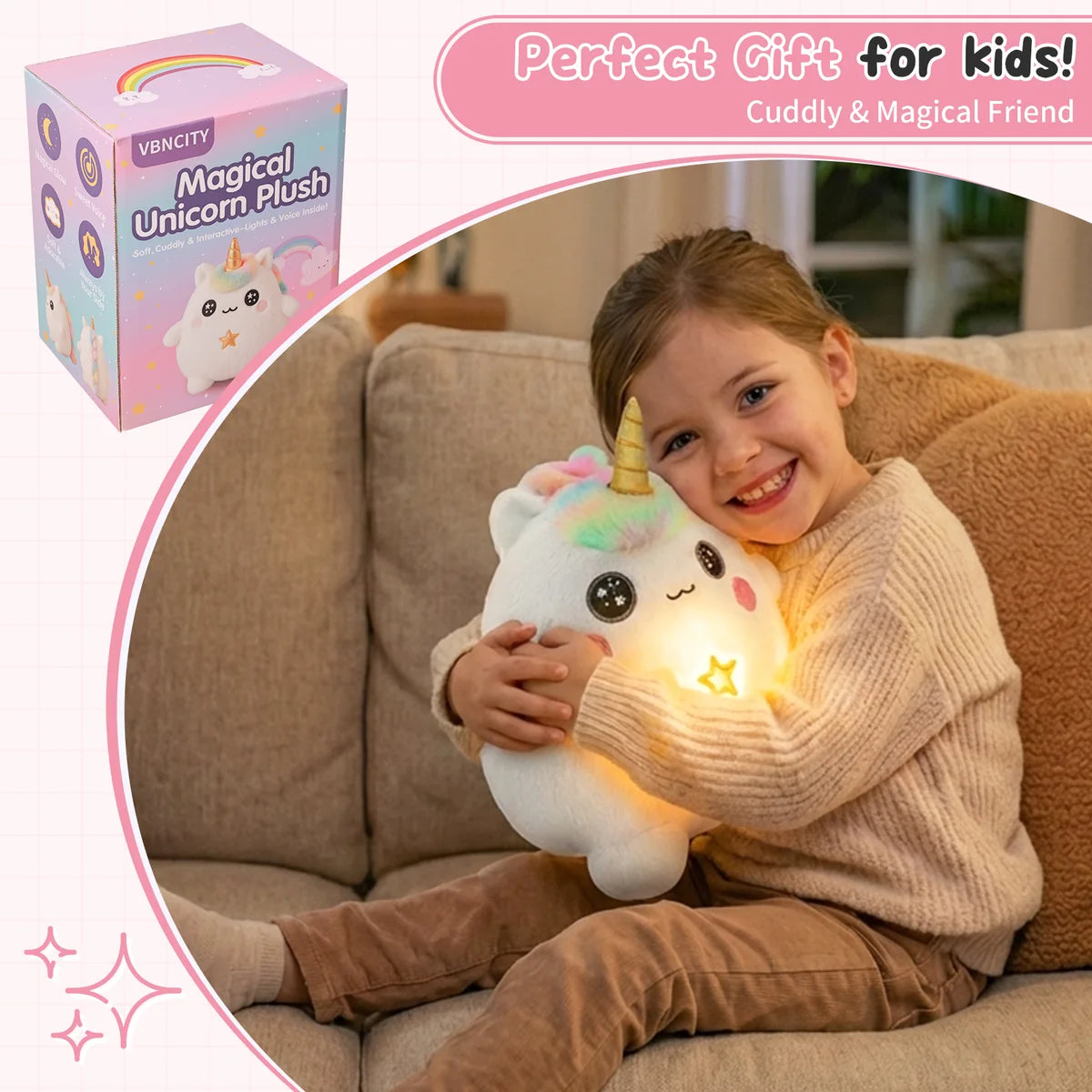 Lumi – The Magical AI Unicorn Plush Toy